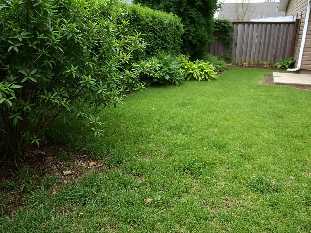 Backyard makeover — before